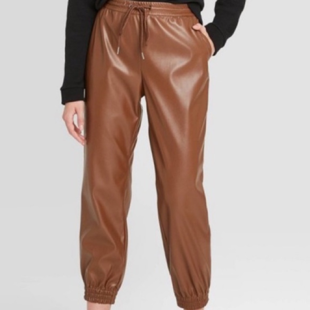 COPY - A New Day Faux Leather Joggers